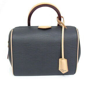 Louis Vuitton Dog Shoulder Bag Handbag Epi Leather Black Noir